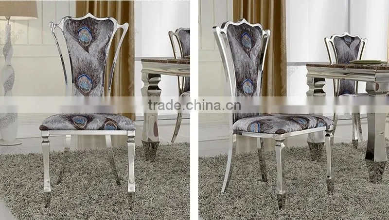Rectangle marble dining table living room furniture for wholesale