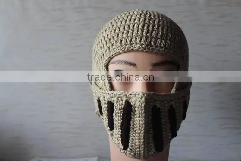 Custom Knitted Hat With Flat Embroidery in 100% Acrylic