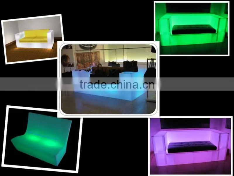 led chair/modern fashion led sofa/led table/bar table/bar furniture/sofa chair YM-LCH1204040