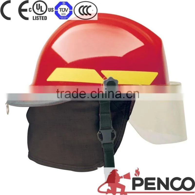 safety fire retardant head protected cap security hat fireman firefighter working helmet