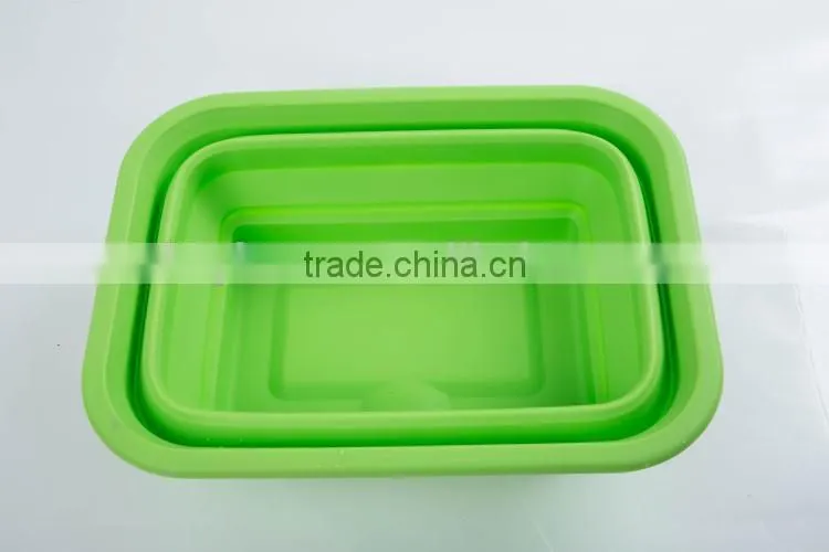 Folded Washing Vegetable Basket Novelty Unique Fruit Bowl