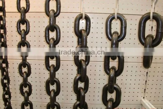 high quality high tensile heavy duty hot dip galvanized link chain