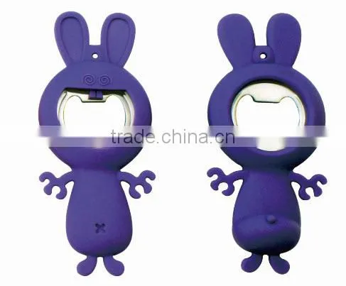 Novelty and funny Mini silicone opener / gift bottle opener
