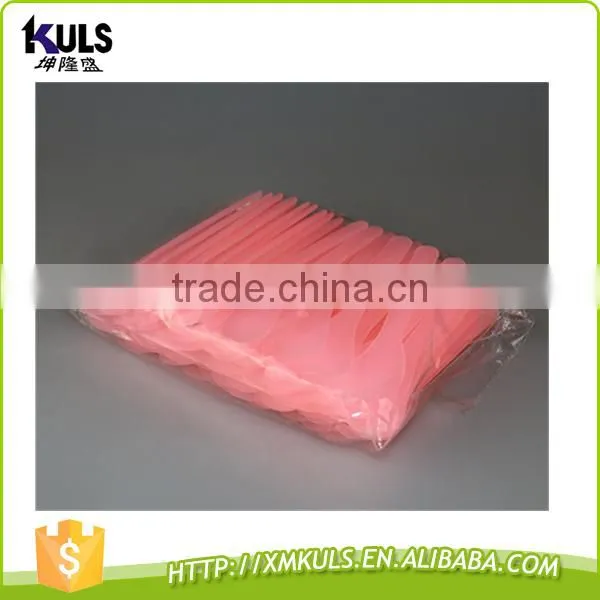 Custom colorful plastic spoon for children