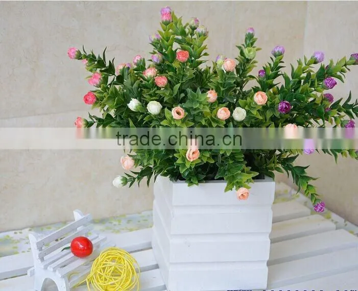 decorative artificial flower bouquet wholesale