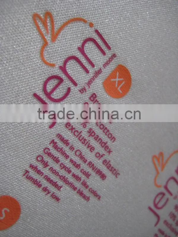 eco-friendly heat transfer labels for lycra