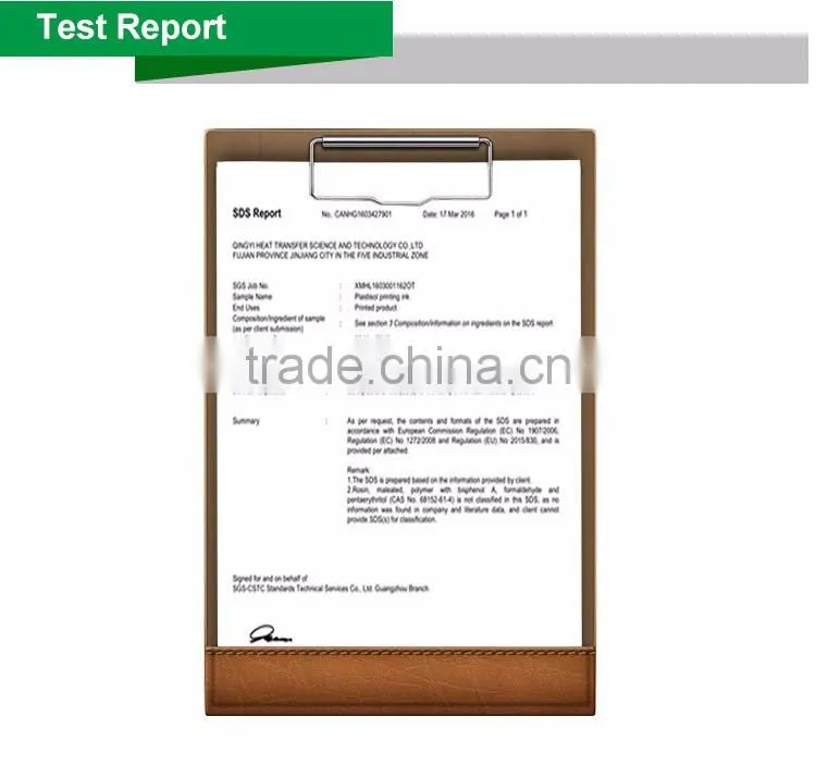 Qingyi plastisol printing ink for screen print machine