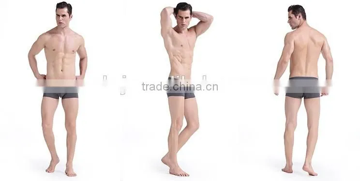 100% cotton box package boxer man Underwear adult mens underwear