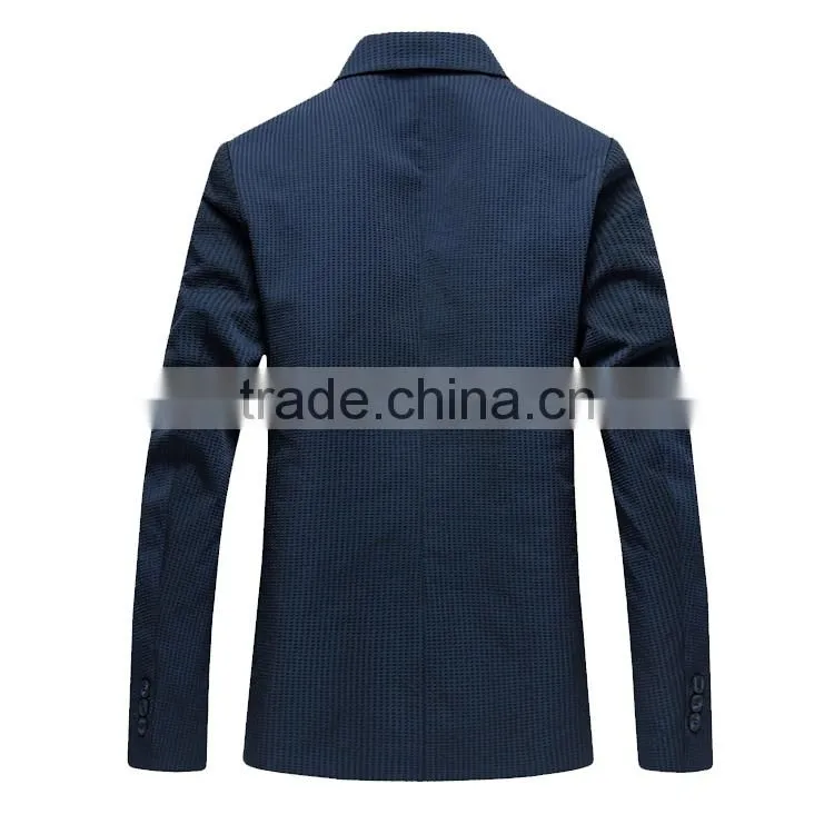 OEM Deepblue Men's Fashion Slim Fit Business Casual Suit Jacket Blazer