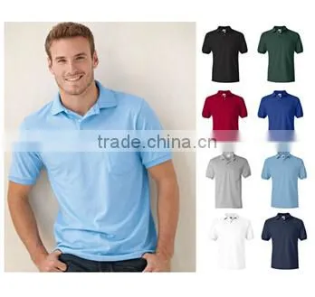 2017 fashion cotton polo shirt with high quality , pique mesh polo shirt