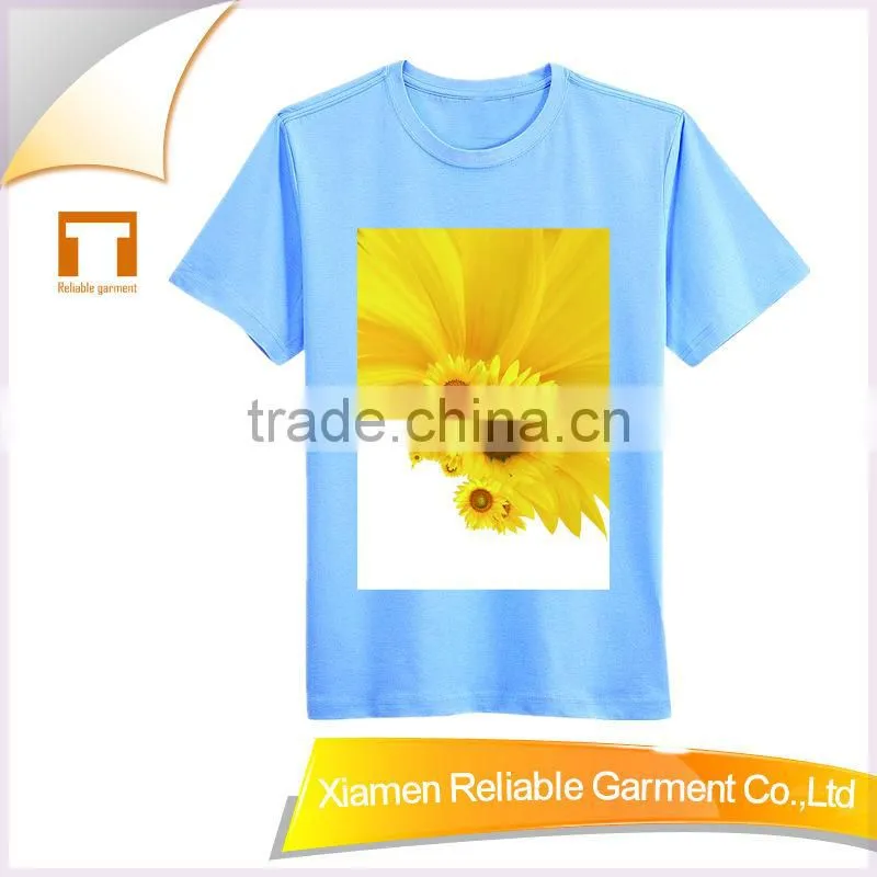 180GSM 100% cotton wholesale lovely children tee shirts printed