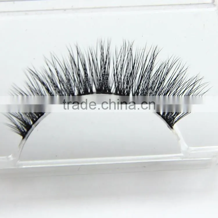 Handmade Crossing Lashes Thick 3D Fake Eyelash