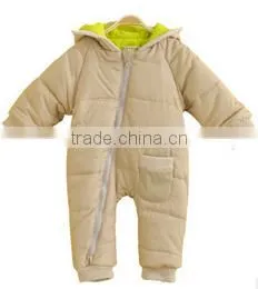 Baby winter climb suit plush animal baby romper