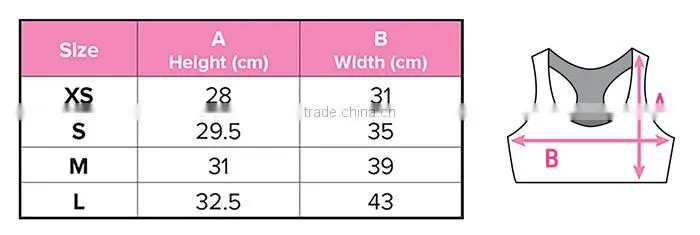 Low MOQ cheap solid color polyester lady sexy yoga sports bra with hole