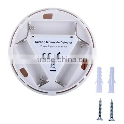 Home Safety Battery Operated CO Carbon Monoxide Alarm