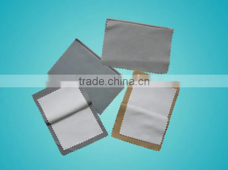 Microfiber Special Treatment Silver Polishing Cloth Jewellery Cleaning Cloth