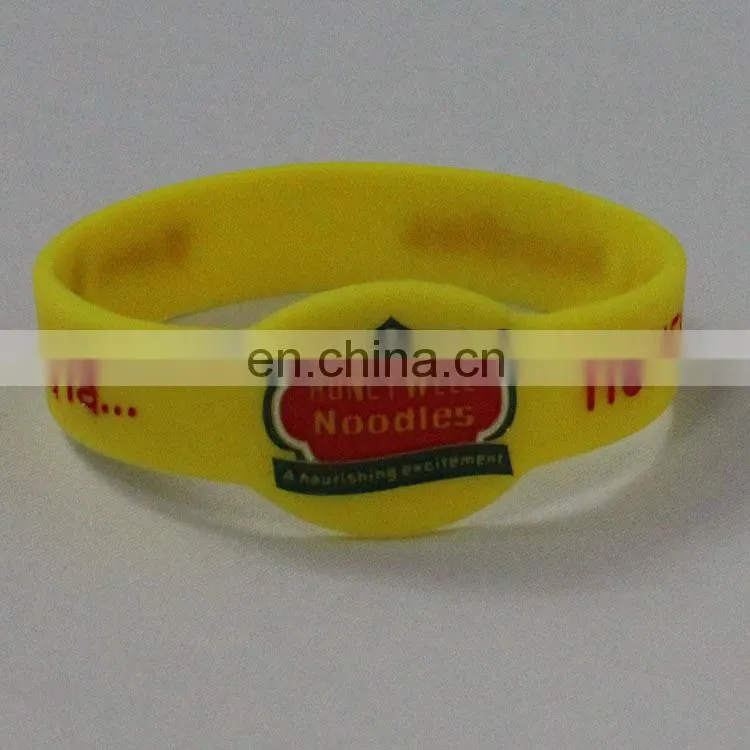 Hotsale 15 Colours Silicone Basketball Wristband Sport Bracelet