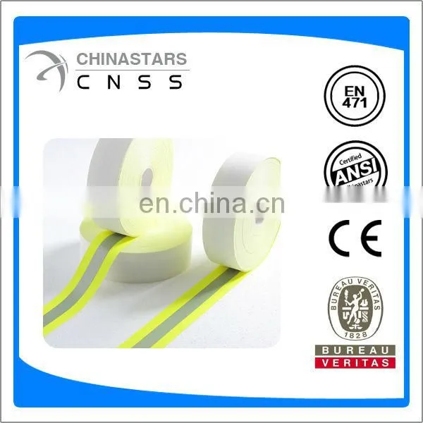 sew on flame retardant reflective tape for workwear
