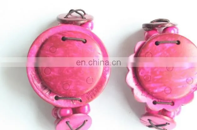 Retro national style watch new creative animation quartz pocket watch Fashion coconut Watch gifts for children