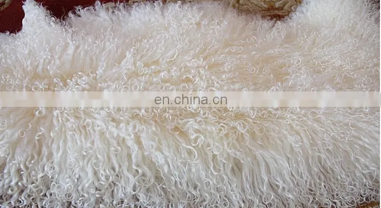 Mongolian Lamb Fur Skin Tibet Lamb Fur pelt From China