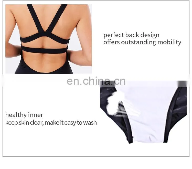 Swimwear factory design your owm one piece swimsuit women one piece