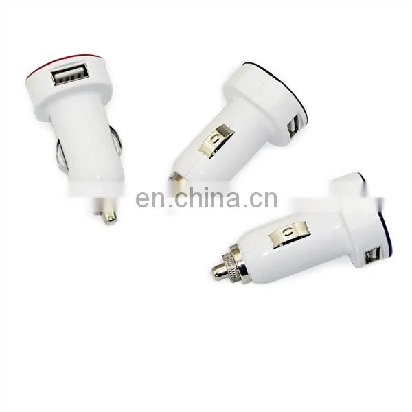 2017 led Light dual 1A 3.1A USB car charger for mobile phone