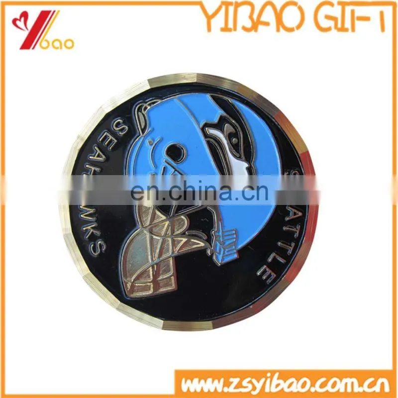 Cheap custom metal collection& stamping coin with soft enemal