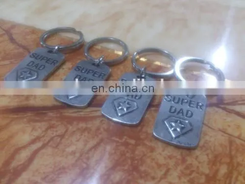 Super Dad Metal Key ring