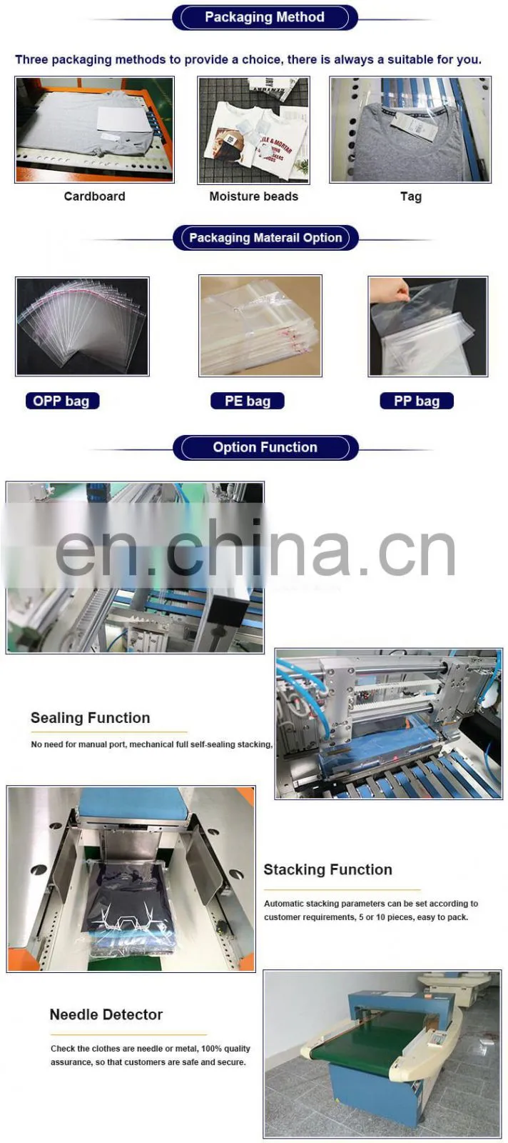 Factory Automatic sewing machine price industrial sewing machine Folding Packaging Machine