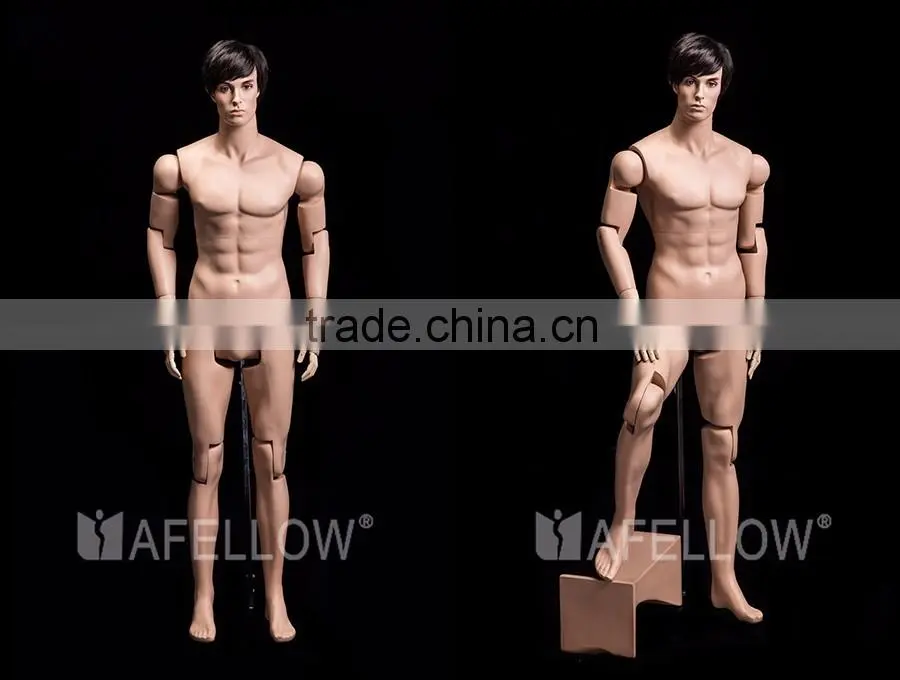 high quality skin color movable joint mannequin