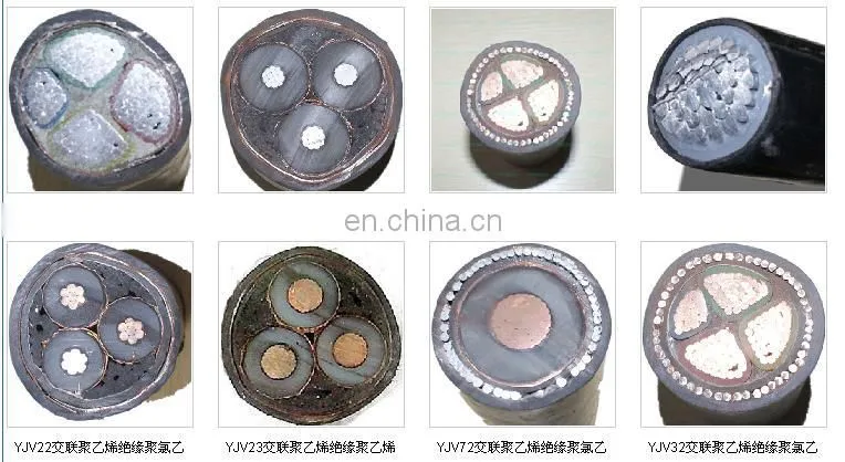 Copper Tape armoured power cable 3x35mm2