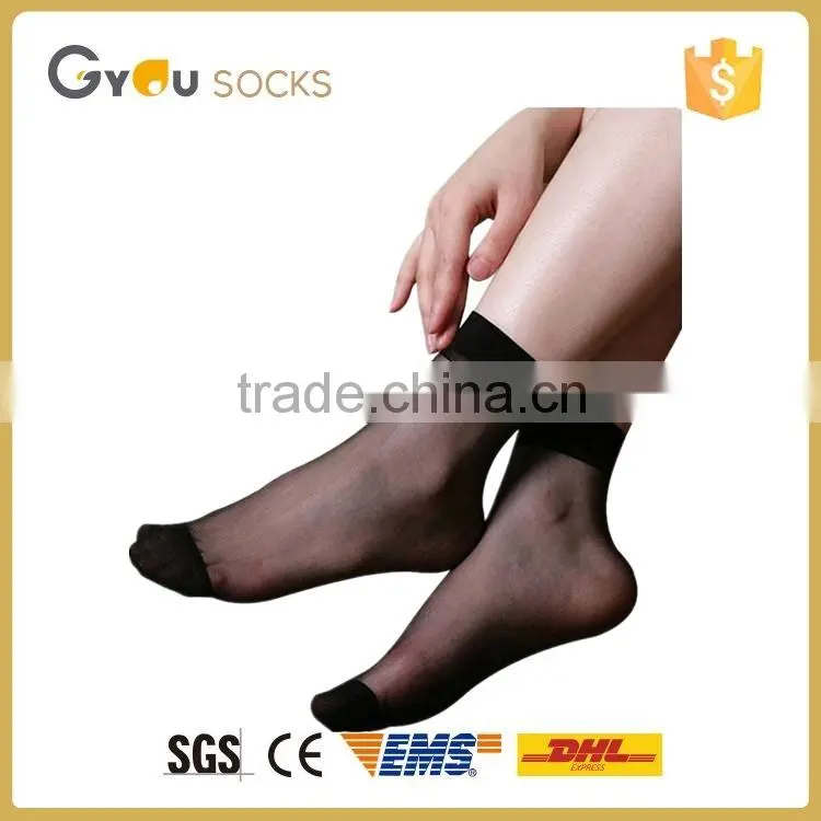 Sexy women black nylon tube stocking wholesale