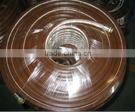 (4423) PVC high pressure power sink fiber spray hose,high pressure paint spraying hose