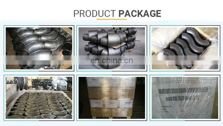 business industrial 8 inch butt welded carbon steel 90deg pipe fittings
