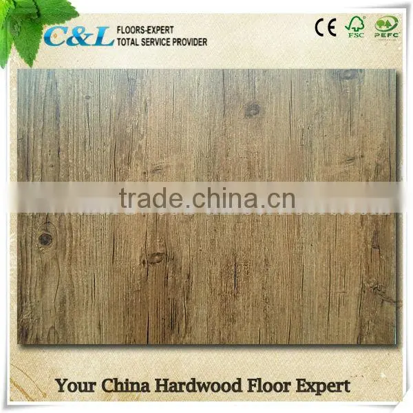 Water Resistant recycled plastic Vinyl Floor Plank