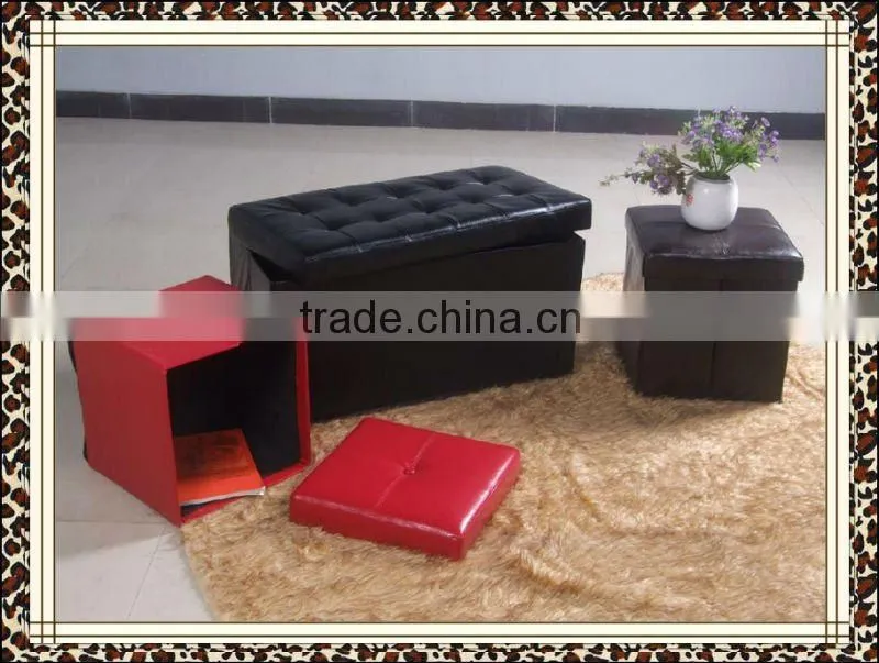 Folding Ottoman With Store