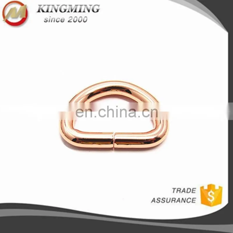 1 Inch Metal Rings Rose Gold D Ring Colored Metal D Ring