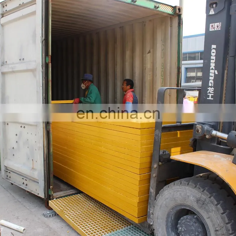 frp grating cover plate frp grating mesh concave