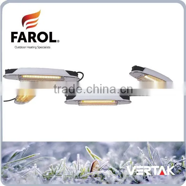 Electric parasol heater