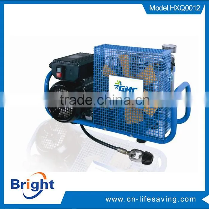 2015 new product scuba diving breathing air compressor manufacture hot sale