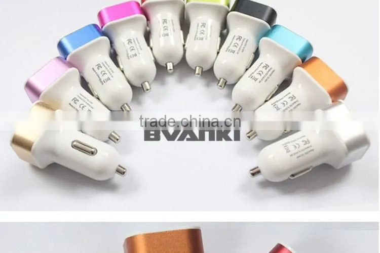 new products 2016 qc2.0 car charger, usb car charger for charging mobile phone/tablet/MP3 devices china supplier free sample