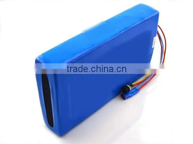 rear flat electric bike battery 24v 12ah lithium ion battery