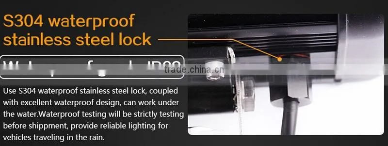 8820LM Waterproof IP68 Voltage 10 to 32V 24 Inch LED Light Bar Offroad