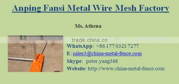 hot sale Metal swimming pool fence designs, high security fence