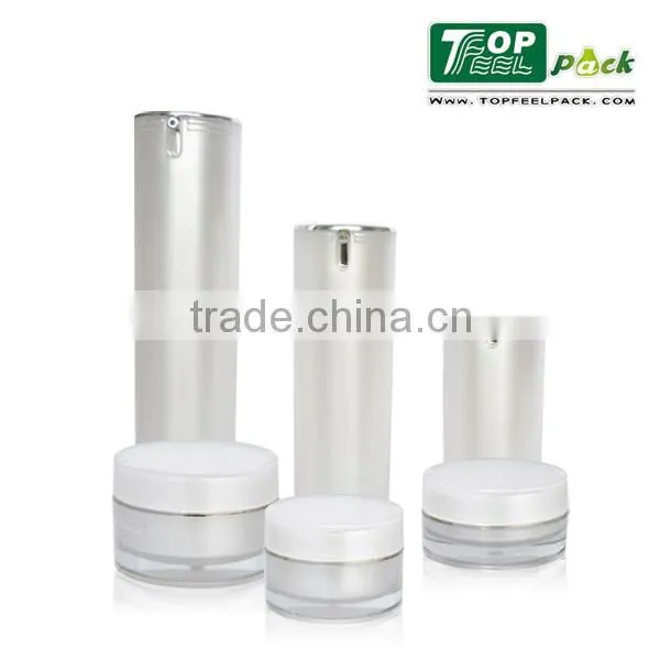 Hot sale!Empty Plastic Acrylic Cosmetic Container, Plastic Hair Cosmetic Jar