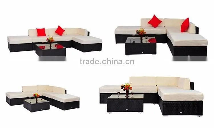 Modern Benchcraft Cheap Outdoor PE Wicker Outdoor Poly Import Rattan Furniture