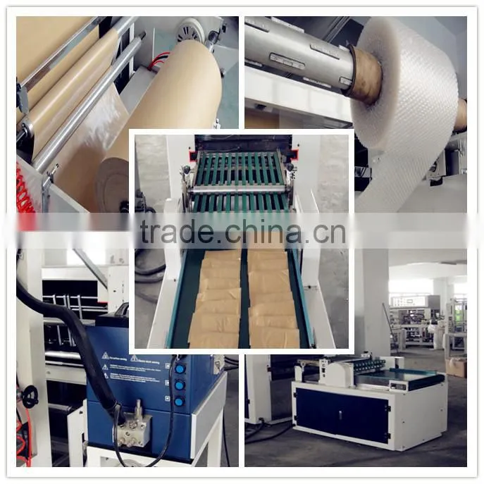 Fully Automatic Shockproof Air Bubble Mailer Making Machine
