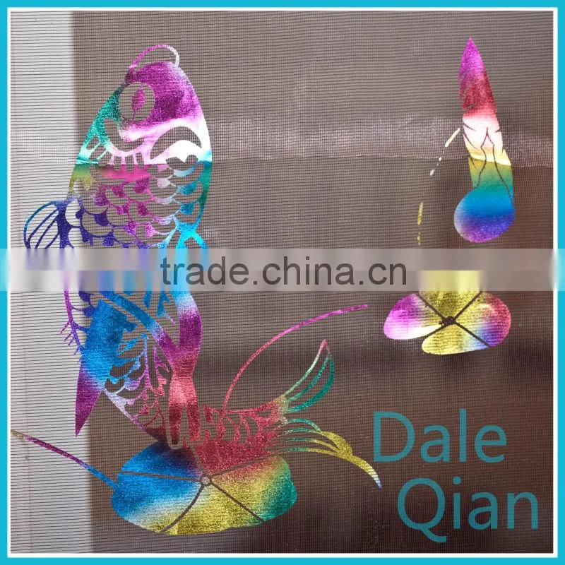 2013 New design offset print fish patterns fly curtain