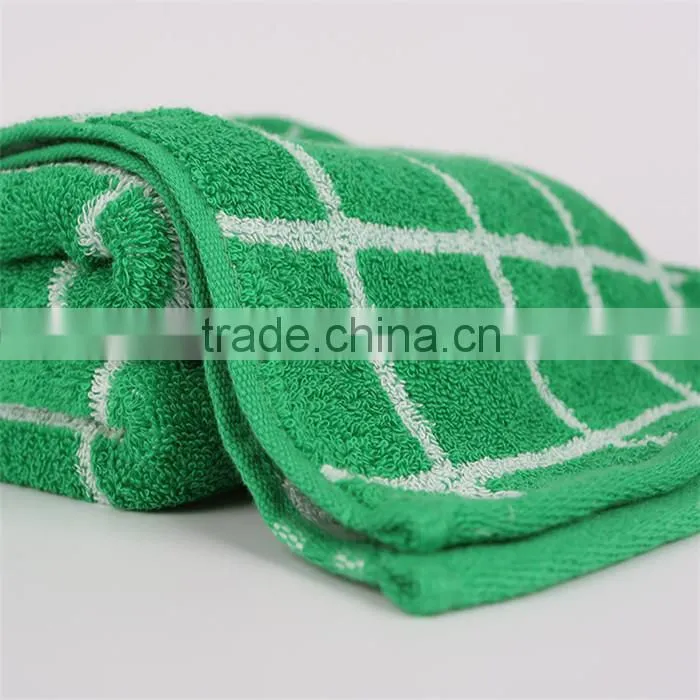 Factory price customer cotton jacquard bath towel