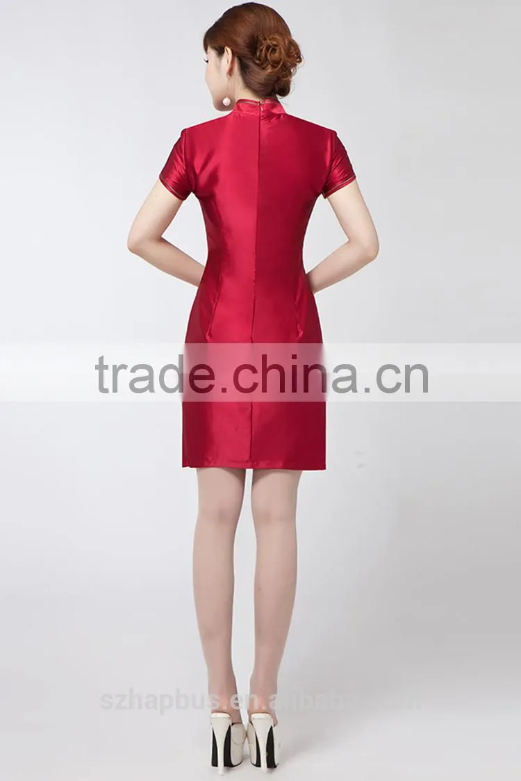 2015 ladies New Fashion casual embroidered dress